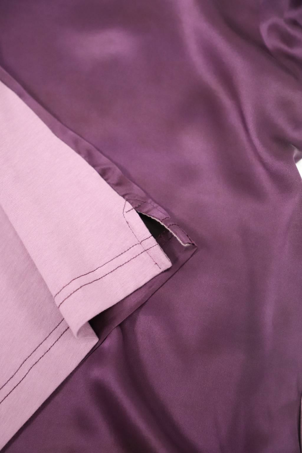【Unisex】【Limited 17pcs】Xiangyun Silk × Cotton Color-block Short Sleeve Polo