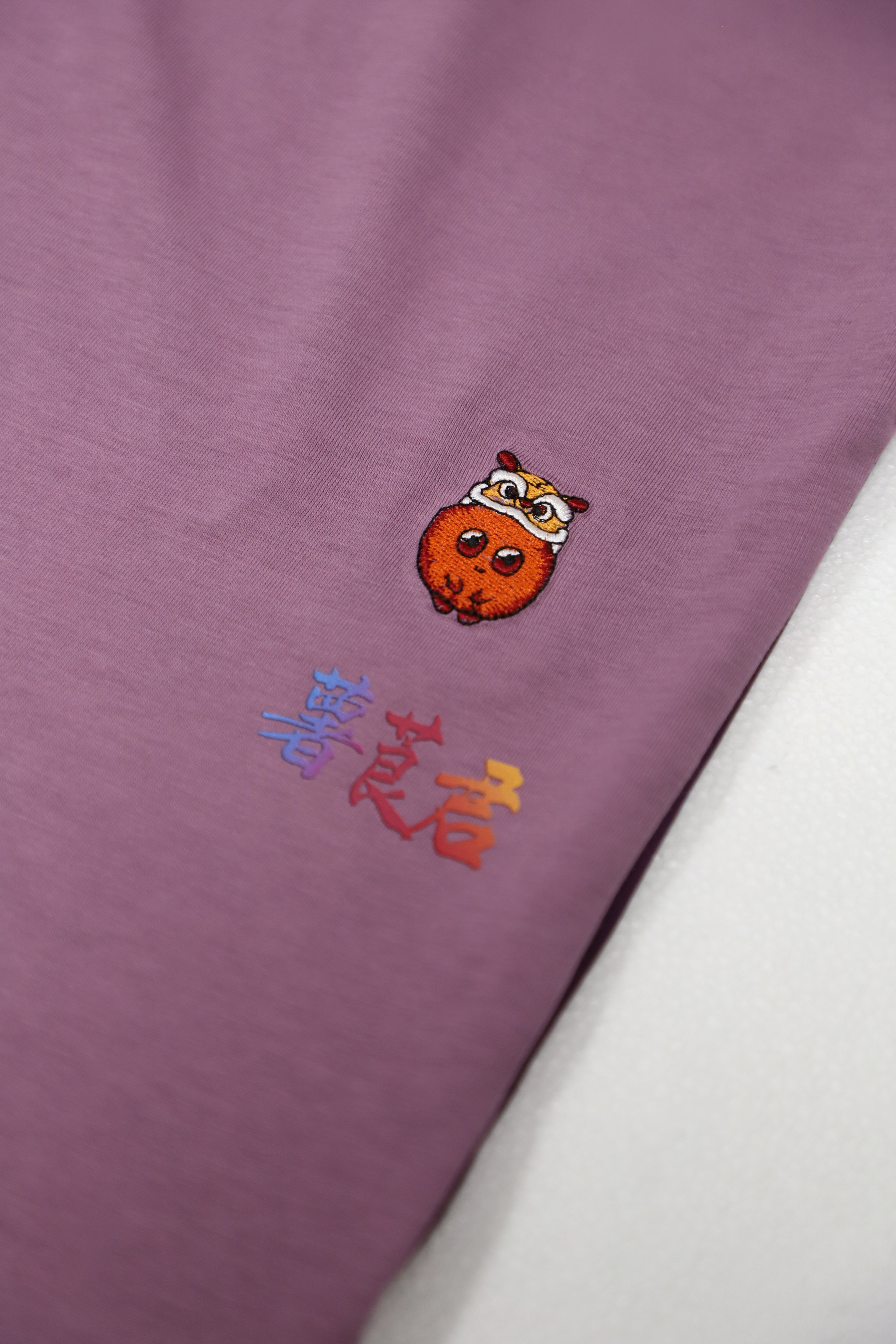 【Unisex】【Limited 17pcs】Xiangyun Silk × Cotton Color-block Short Sleeve Polo